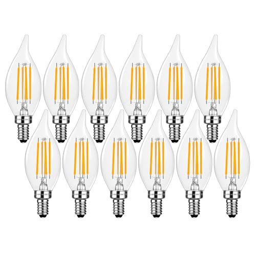 CA11 Chandelier Light Bulbs (12 Count)