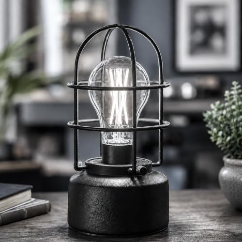 A19 Vintage Dimmable LED Light Bulbs (6 Count)