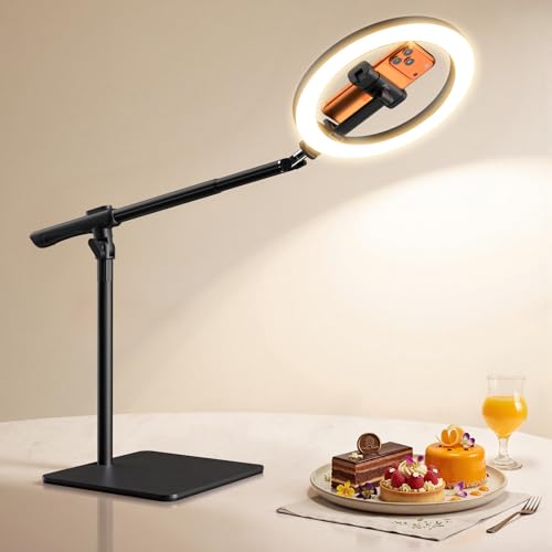 Ring Light with Magnetic Phone Holder