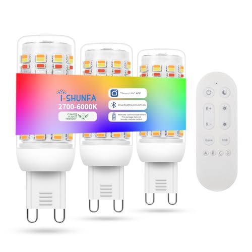 Smart G9 RGBCW LED Bulbs (3 Count)