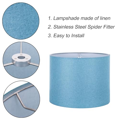 13"x13"x10" Assembly Required Lampshade for Table Lamp