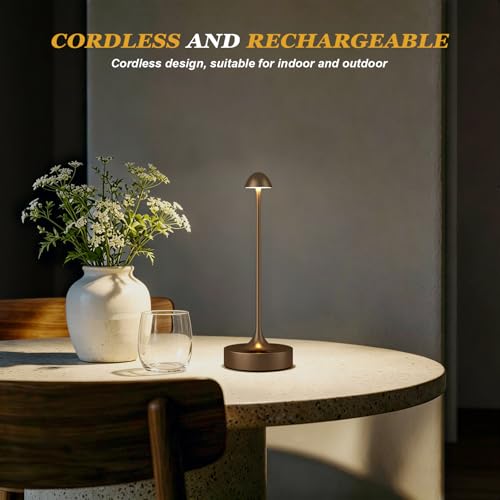 Rechargeable Cordless Table Lamp (2 Count)