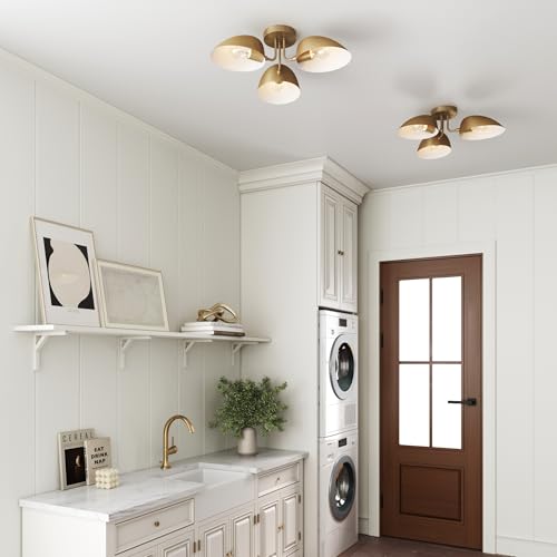 Argo Semi Mount Flush Ceiling Light (2 Count)