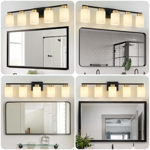 5 Light Bathroom Light Fixtures
