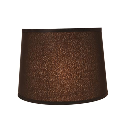 32312A Transitional Hardback Empire Shaped Spider Construction Lamp Shade in Black
