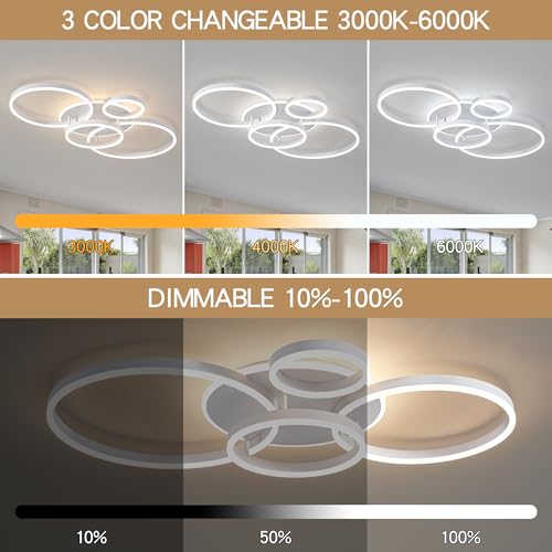 Modern Light Fixtures Ceiling Flush Mount Modern Led Ceiling Lights 5