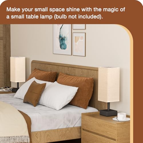 Small Bedside Table Lamp for Bedroom