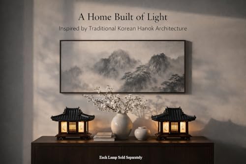 Traditional Korean Wood Lamp