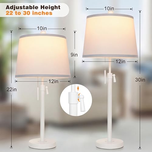 White Table Lamps Set of 2 (2 Count)