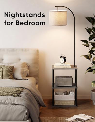 Floor Lamp with Table