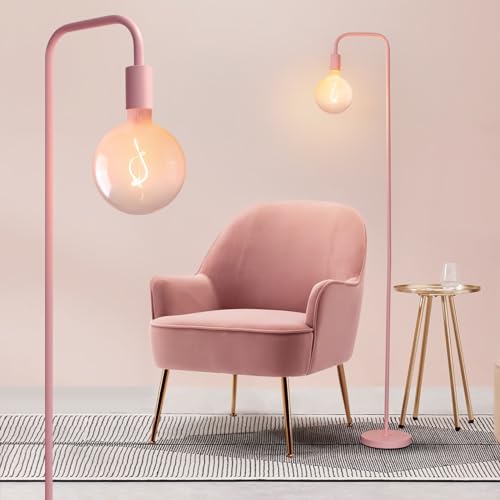 Pink Floor Lamp for Bedroom