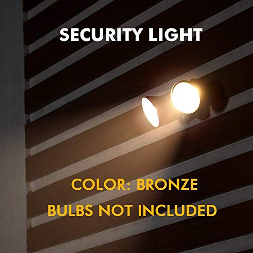 6211BZ PIR23A 300 Watt Halogen Motion Activated Integrated Dual