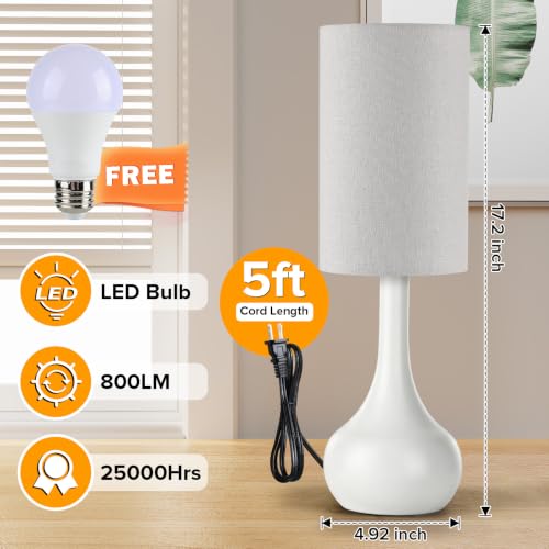 Touch Bedside Lamp for Nightstand