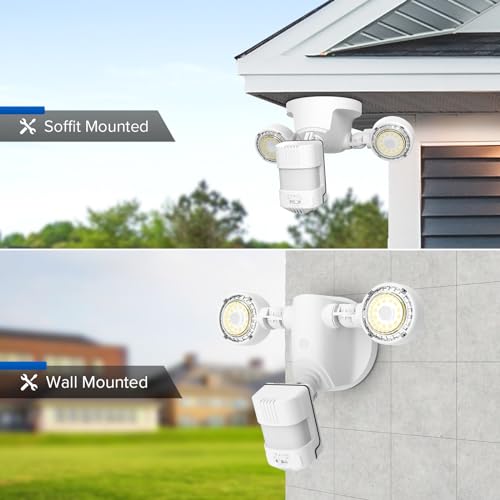 Upgraded 25W 3000LM Motion Sensor Outdoor Lights