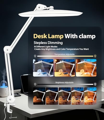 Led Desk Lamp with Clamp
