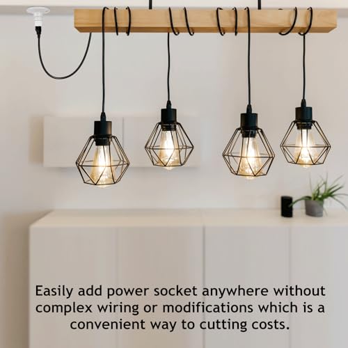 10 Pack Light Socket Outlet Adapter (10 Count)