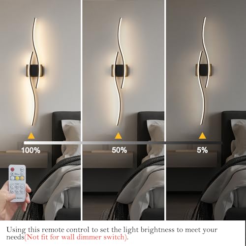 Black Vanity Lights Fixtures Over Mirror