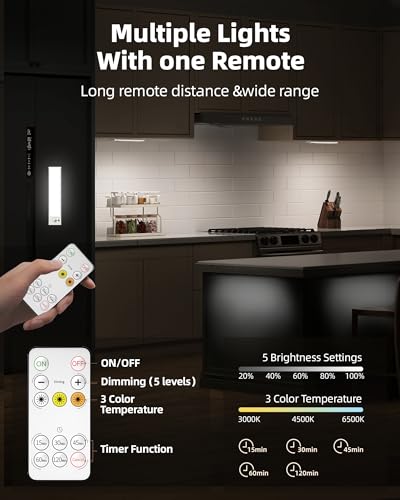 6Pack 7.8inch Under Cabinet Lighting (6 Count)