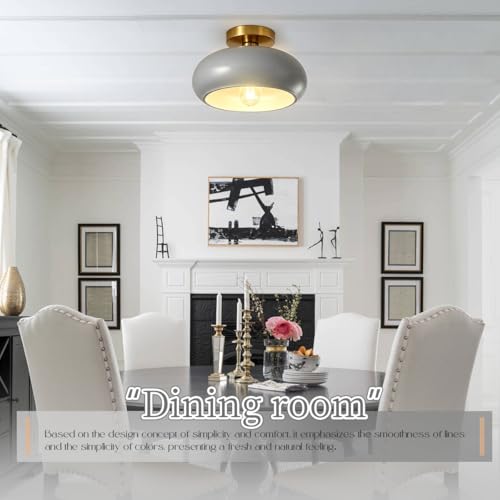 Mid Century Light Fixture Vintage Ceiling Light