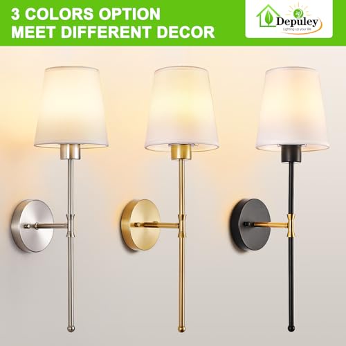 Battery Operated Wall Sconce (2 Count)
