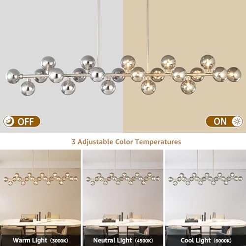 75" L Bubble Chandelier 22