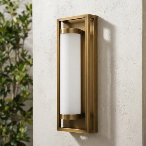 Modern LED Dusk to Dawn Outdoor Wall Sconce