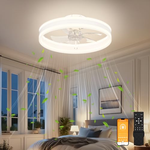 Fandelier Ceiling Fans with Lights and Remote