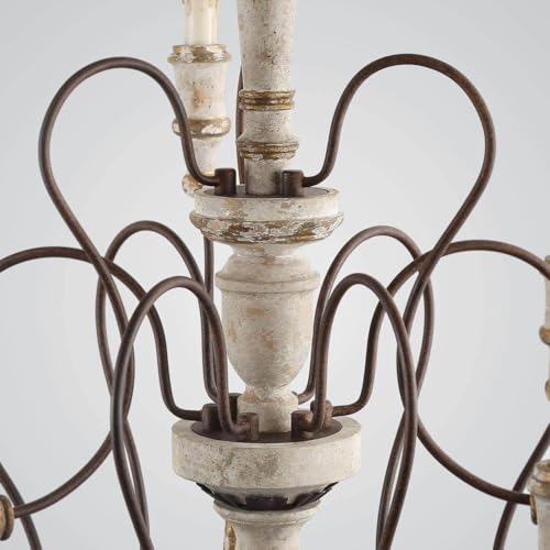 39'' Large Farmhouse French Country Chandelier