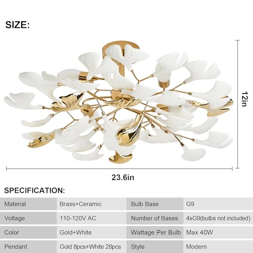 Bedroom Chandelier Ceiling Light