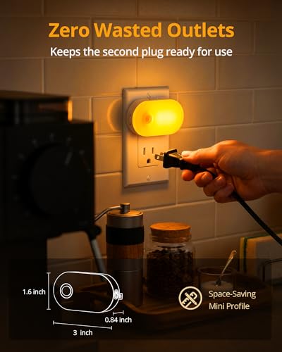 Amber Night Light Plug (2 Count)