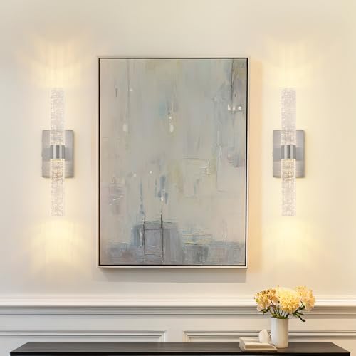 Battery Operated Wall Sconces Set of 2 (2 Count)