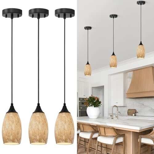 Vintage Art Brown Pendant Lighting