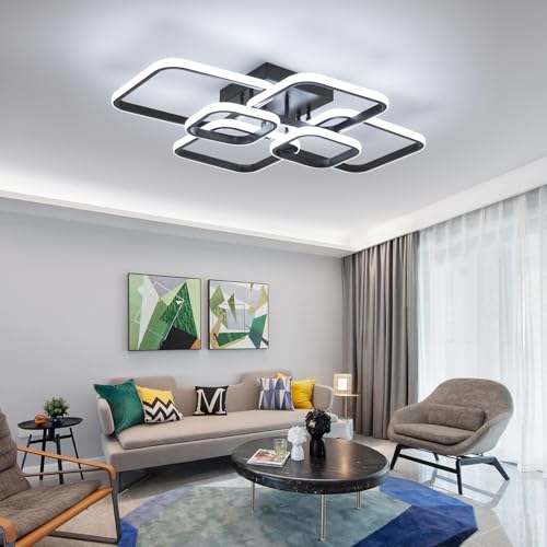 31.5" Modern LED Ceiling Light 6
