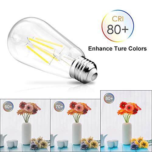 Vintage LED Edison Bulbs (4 Count)