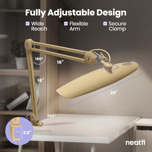 XL 2200 Lumens 24W LED Desk Lamp