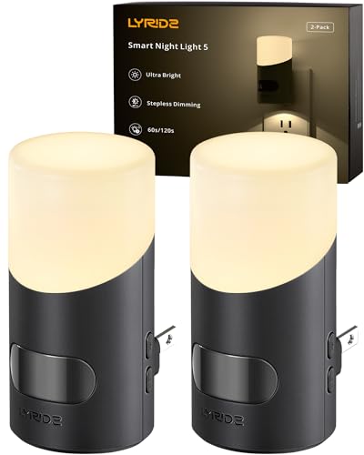 LED Night Lights Plug into Wall with Motion Sensor (2 Count)