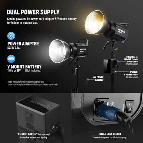FS300B 300W LED Studio Video Light