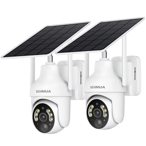 2K Solar Security Cameras Wireless Outdoor