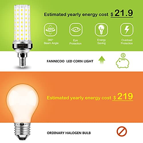 E12 LED Bulbs (4 Count)