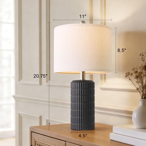 Small Table Lamps Set of 2 for Bedroom (2 Count)