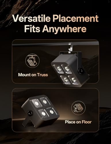 40W Wireless Rechargeable Stage Lights