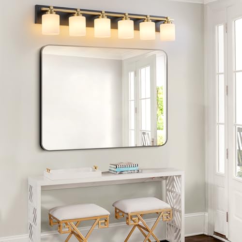 Modern Bathroom Light Fixtures Over Mirror