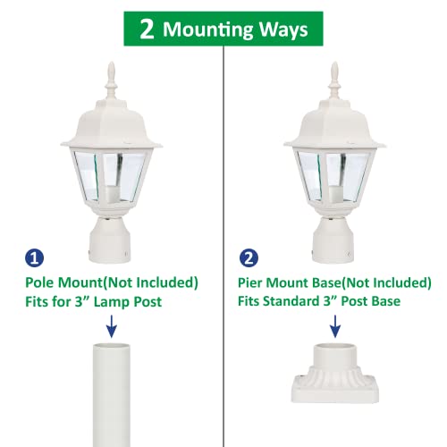 Outdoor Post Light (2 Count)