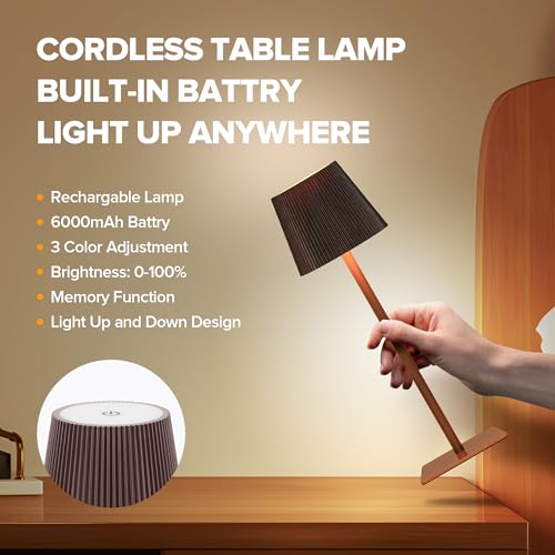 4 Pack Cordless Table Lamp (4 Count)