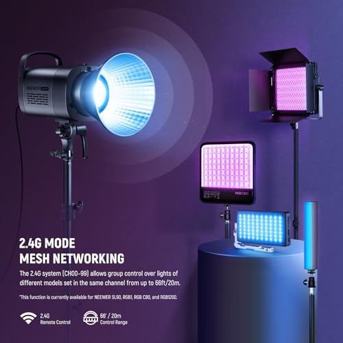 CB100C 130w RGB LED Video Light