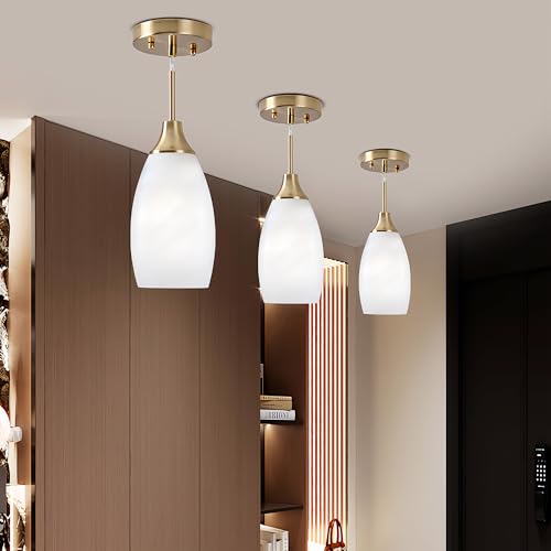 4.72" Glass Pendant Light (3 Count)