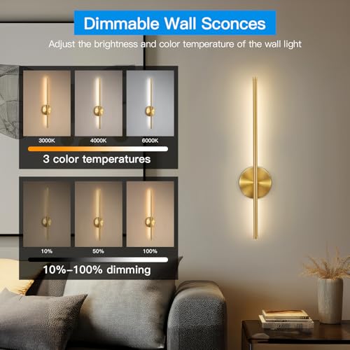 Battery Operated Wall Sconces Set of Two (2 Count)
