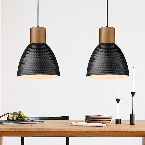 2 Pack Hammered Pendant Lights (2 Count)