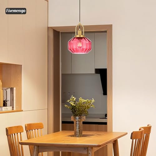 9in Mid Century Modern Pendant Light