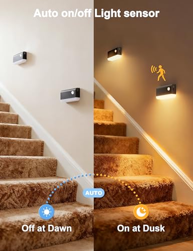 Motion Sensor Stair Lights Indoor (3 Count)